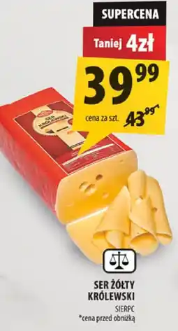 Arhelan Ser żółty królewski Sierpc oferta