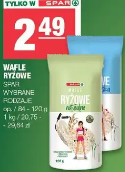 Spar Wafle ryżowe Spar oferta