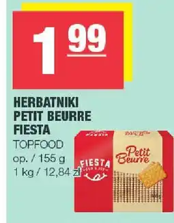 Spar Herbatniki Petit Beurre Fiesta Topfood oferta