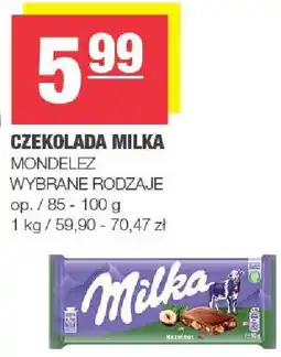 Spar Czekolada Milka Mondelez oferta