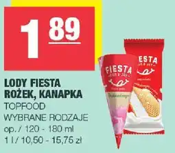 Spar Lody Fiesta rożek/kanapka Topfood oferta