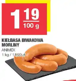 Spar Kiełbasa biwakowa morliny Animex oferta