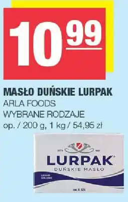 Spar Masło duńskie Lurpak Arla Foods oferta