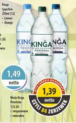 DUO-TES Woda Kinga Pienińska oferta