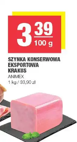 Spar Szynka konserwowa eksportowa Krakus Animex oferta