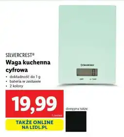 Lidl SILVERCREST Waga kuchenna cyfrowa oferta