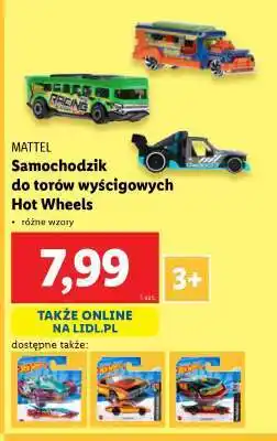 Lidl Samochodzik do torów wyścigowych Hot Wheels oferta