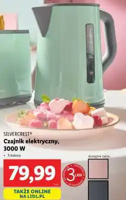 Lidl SILVERCREST Czajnik elektryczny, 3000 W oferta