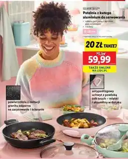 Lidl Patelnia z kutego aluminium do serwowania oferta