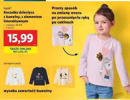 Lidl Lupilu Koszulka dziecięca oferta