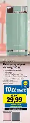 Lidl SILVERCREST Elektryczny młynek do kawy, 180 W oferta