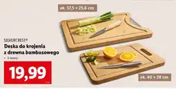 Lidl Deska do krojenia z drewna bambusowego oferta