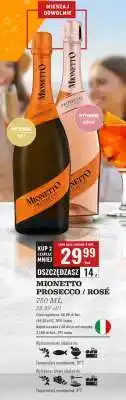 Biedronka MIONETTO PROSECCO / ROSÉ 750 ML oferta