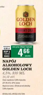 Biedronka NAPÓJ ALKOHOLOWY GOLDEN LOCH oferta