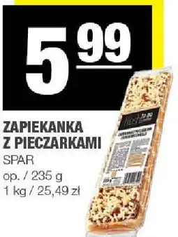 Spar Zapiekanka z pieczarkami Spar oferta