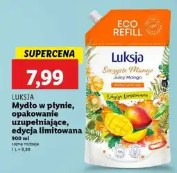 Lidl Luksja Mydło w płynie, opakowanie uzupełniające, edycja limitowana oferta