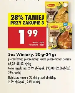 Biedronka Sos Winiary, 30 g - 34 g oferta
