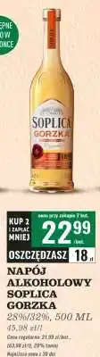 Biedronka NAPÓJ ALKOHOLOWY SOPLICA GORZKA oferta