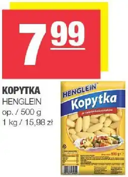 Spar Kopytka Henglein oferta
