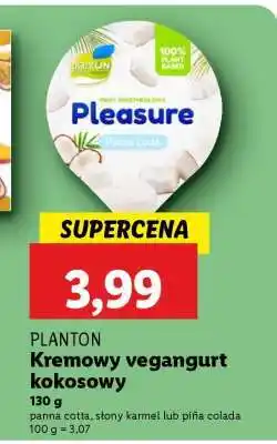 Lidl PLANTON Kremowy vegangurt kokosowy oferta