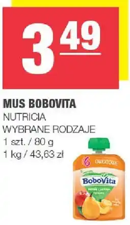 Spar Mus owocowy BoboVita Nutricia oferta