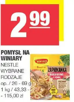 Spar Pomysł na winiary Nestle oferta