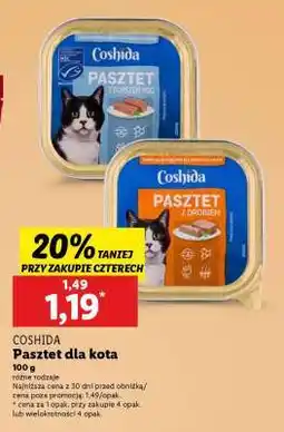 Lidl Coshida Pasztet dla kota oferta