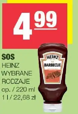 Spar Sos barbecue Heinz oferta
