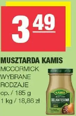 Spar Musztarda Kamis McCormick oferta