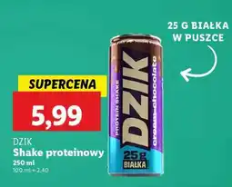 Lidl DZIK Shake proteinowy oferta