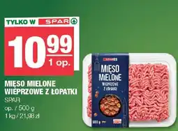 Spar Mięso mielone wieprzowe z łopatki SPAR oferta