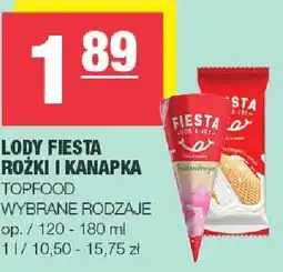 Spar Lody Fiesta rożek i kanapka Topfood oferta