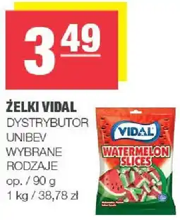 Spar Żelki arbuzowe Vidal Unibev oferta