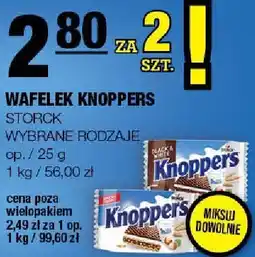 Spar Wafelek Knoppers Storck oferta