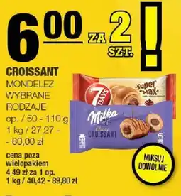 Spar Croissant Mondelez wybrane rodzaje Milka oferta