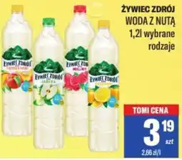 TomiMarkt ŻYWIEC ZDRÓJ WODA Z NUTĄ oferta