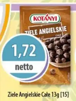 DUO-TES Ziele Angielskie Całe Kotanyi oferta
