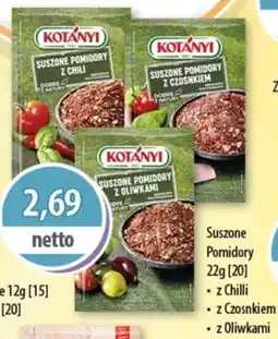 DUO-TES Suszone Pomidory Kotanyi oferta