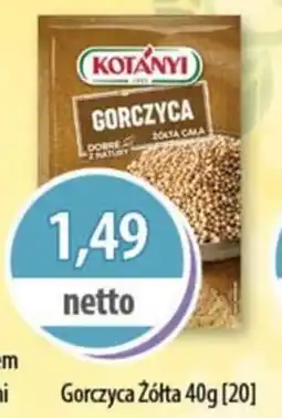 DUO-TES Gorczyca Żółta Kotanyi oferta