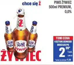 TomiMarkt PIWO ŻYWIEC PREMIUM, 0,0% oferta