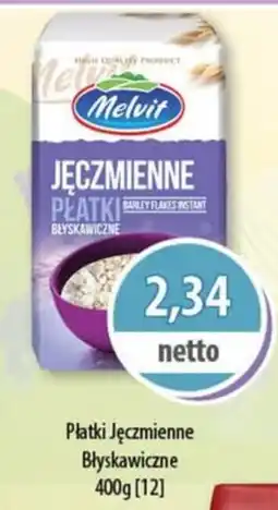 DUO-TES Płatki Jęczmienne Błyskawiczne Melvit oferta