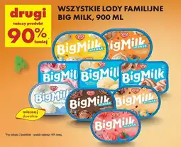 Biedronka Lody familijne BIG MILK oferta