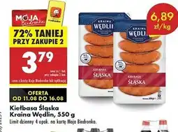 Biedronka Kiełbasa śląska Kraina Wędlin oferta