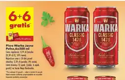 Biedronka Piwo Warka oferta