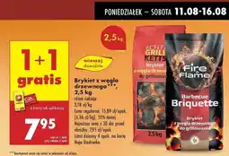 Biedronka Brykiet z węgla drzewnego oferta