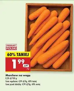 Biedronka Marchew polska oferta