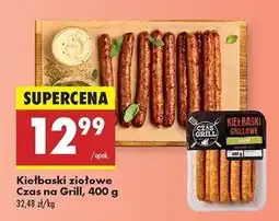 Biedronka Kiełbaski grillowe ziołowe Czas Na Grill oferta
