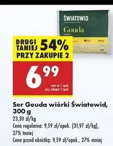 Biedronka Ser gouda wióry Światowid oferta
