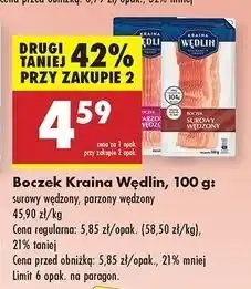 Biedronka Boczek parzony Kraina Wędlin oferta