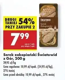Biedronka Serek zakopiański Światowid oferta